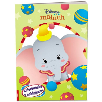 Disney Maluch. Kolorowanka z Naklejkami